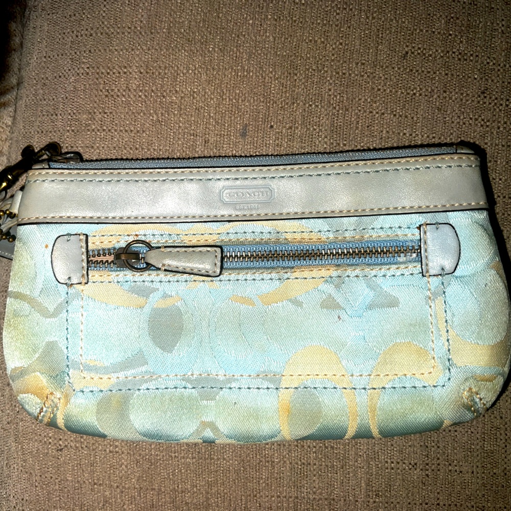 Authentic Coach Wristlet
